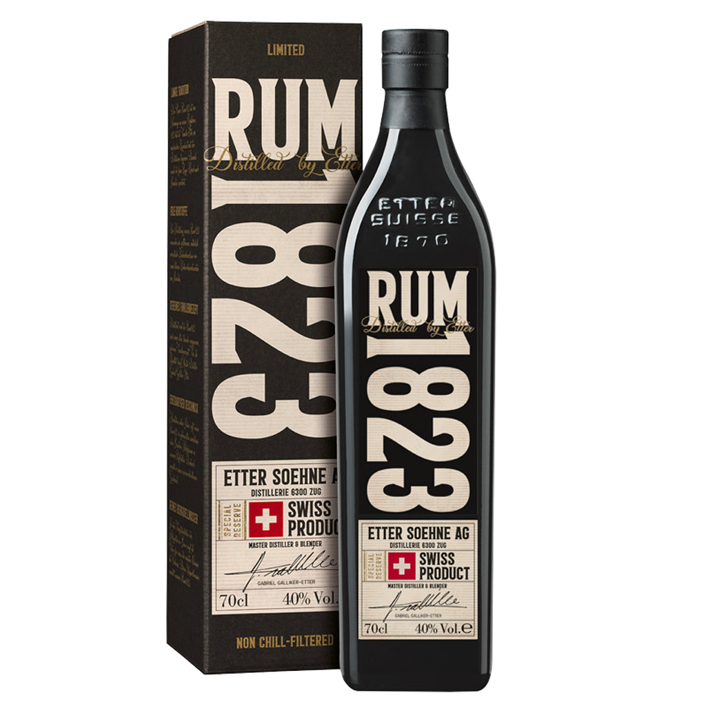 Rum 1823 Etter 40 Swiss Product 75 CL