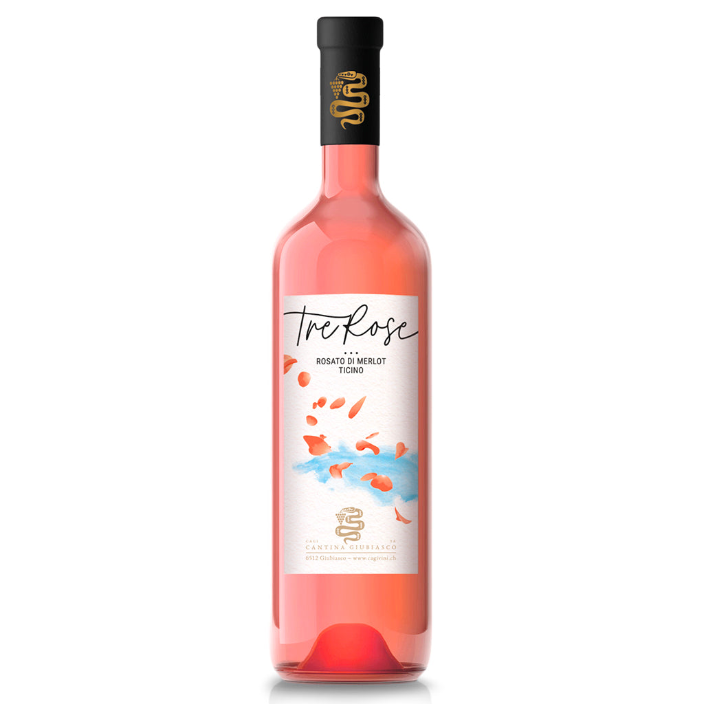 Tre Rose Rosato di Merlot Ticino DOC 75 CL