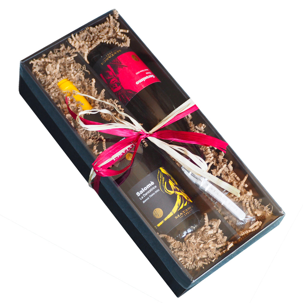 Scatola Duetto Salomè Bianco e Geronimo 2 x 75 CL