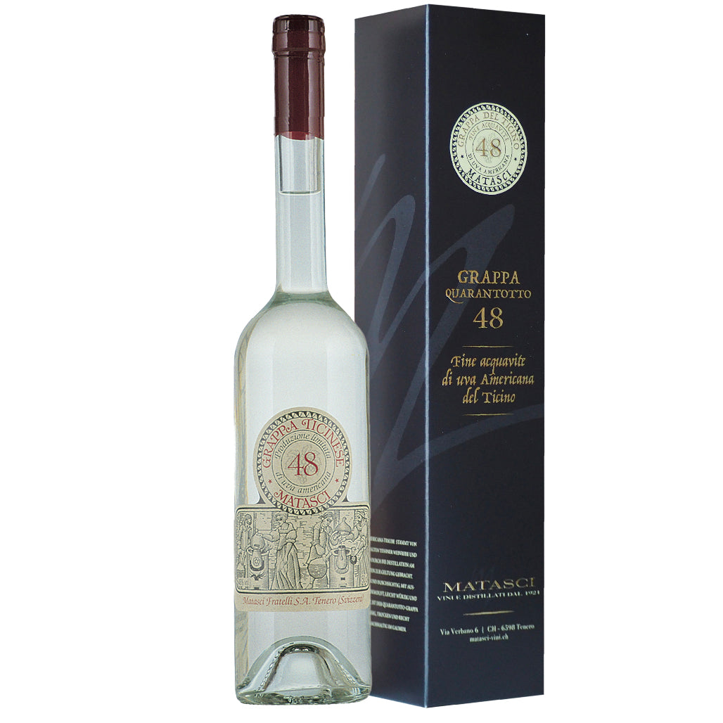 Quarantotto Grappa di Uva Americana 50 CL