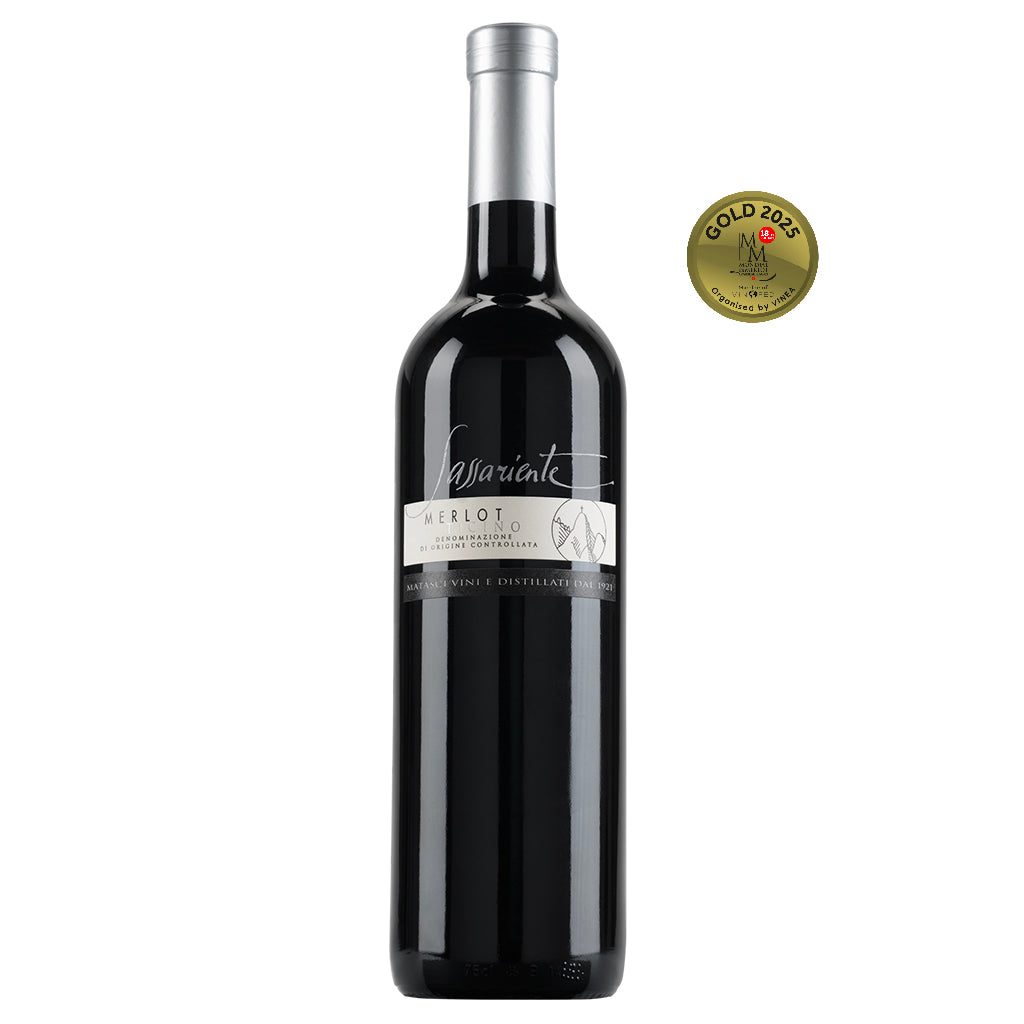 Sassariente Merlot Ticino DOC 75 CL