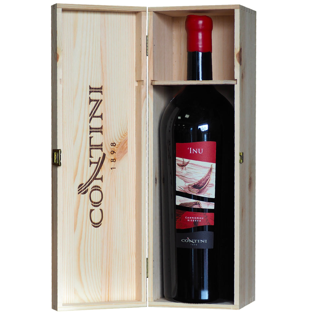 Cannonau Sardegna DOC Riserva INU 150 CL con Cassetta Legno