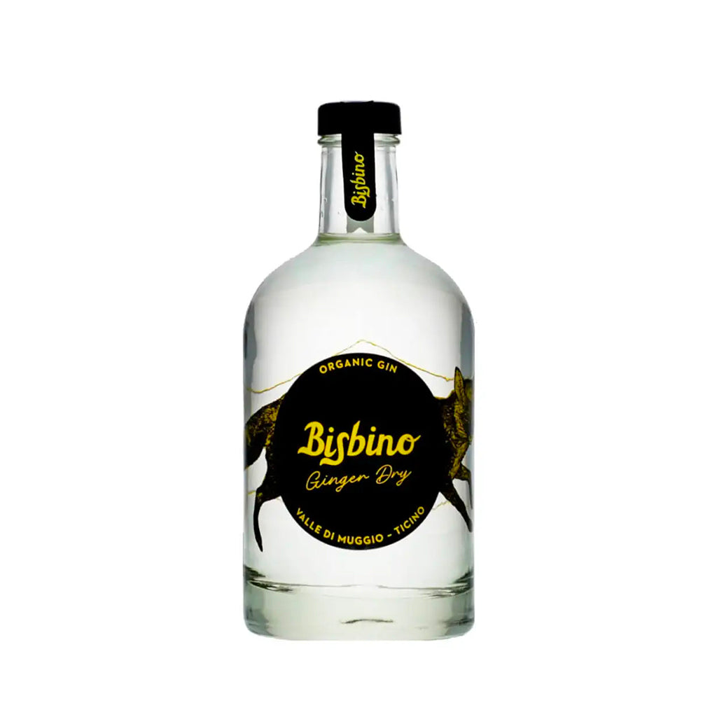 Ginger Dry Bisbino Gin Bio 50 CL