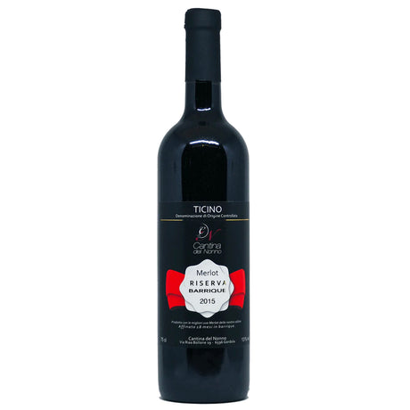 Riserva del Nonno Barrique Merlot Ticino DOC 75 CL