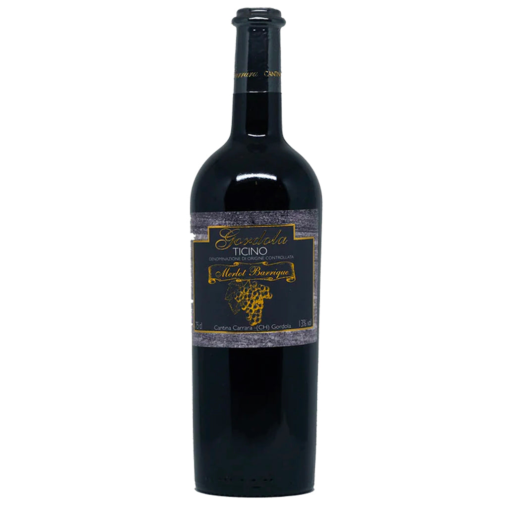 Gordola Barrique Merlot Ticino DOC 75 CL
