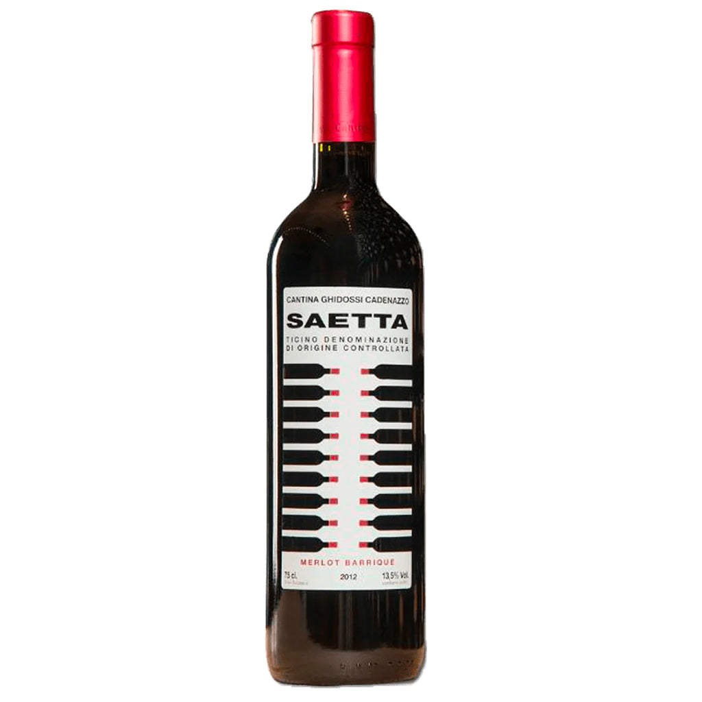 Saetta Barrique Merlot Ticino DOC 75 CL