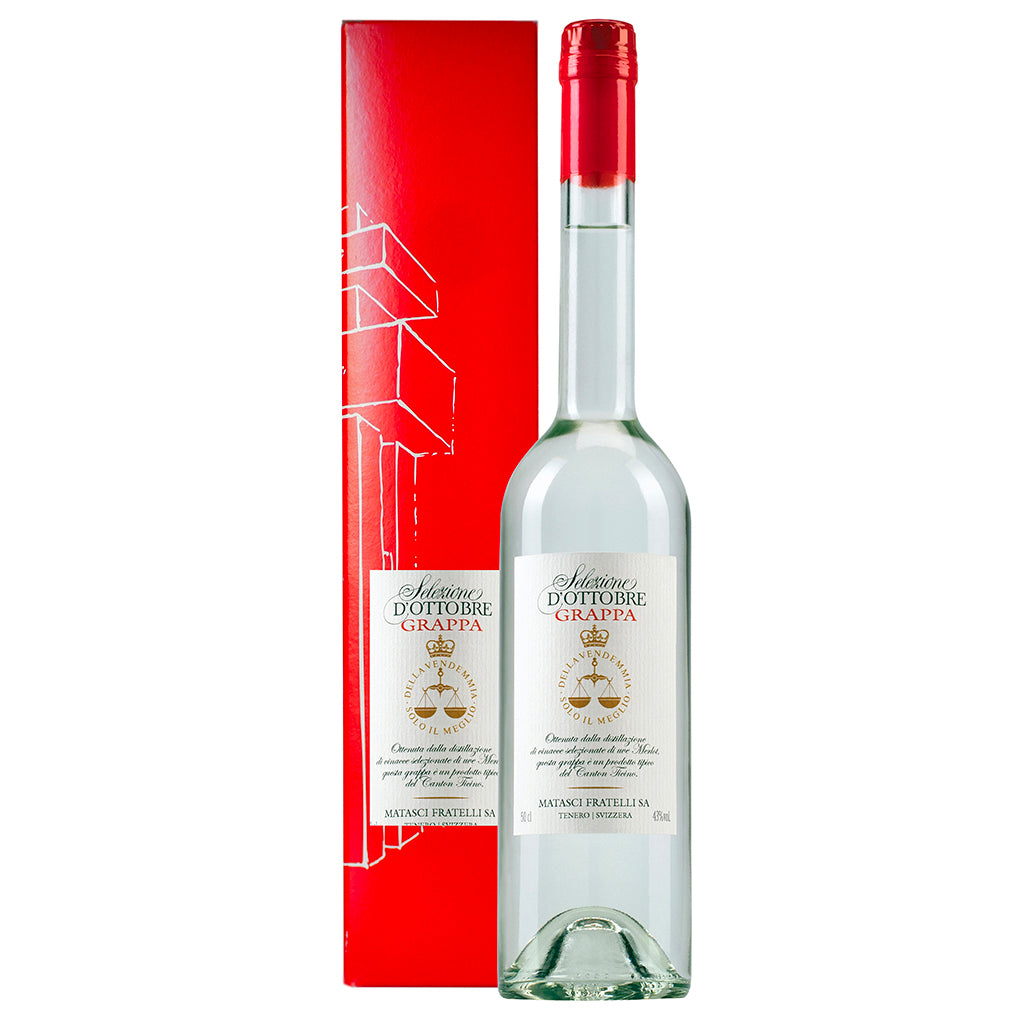 Grappa del Ticino di Selezione d'Ottobre 50 CL