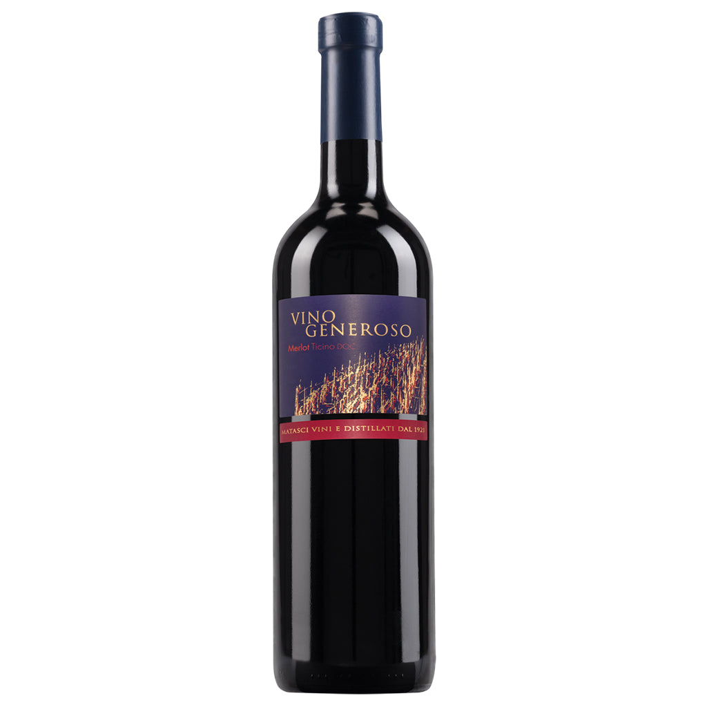 Vino Generoso Merlot Ticino DOC 50 CL