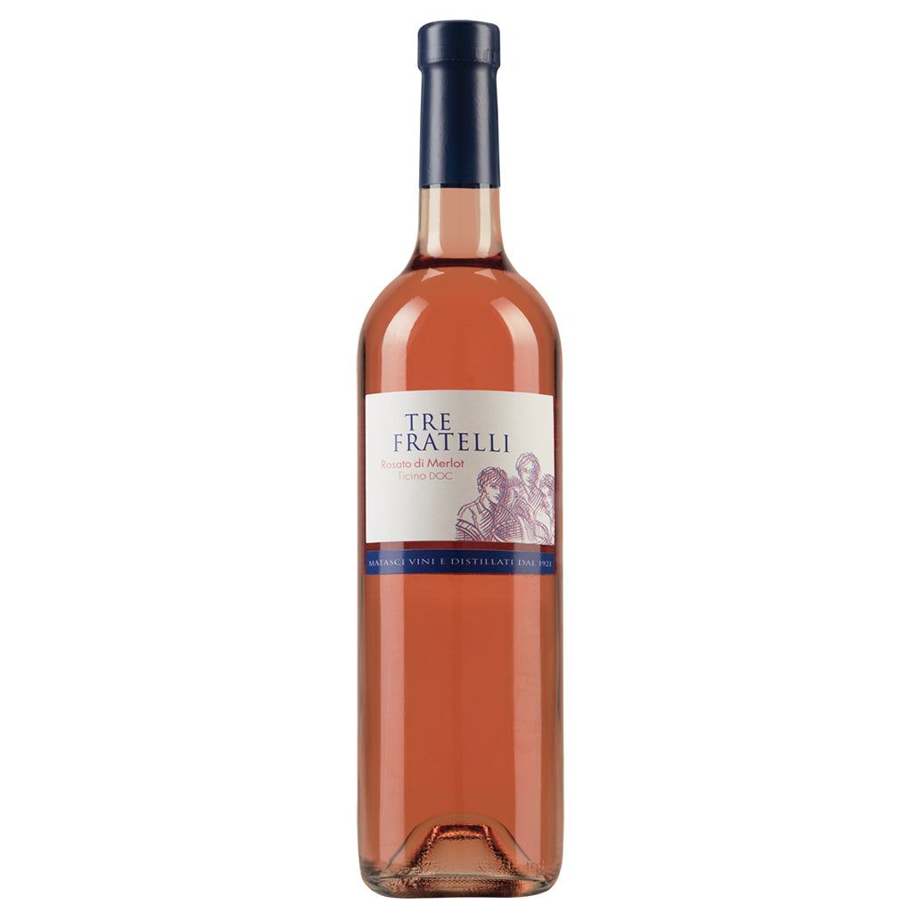 Tre Fratelli Rosato di Merlot Ticino DOC 75 CL
