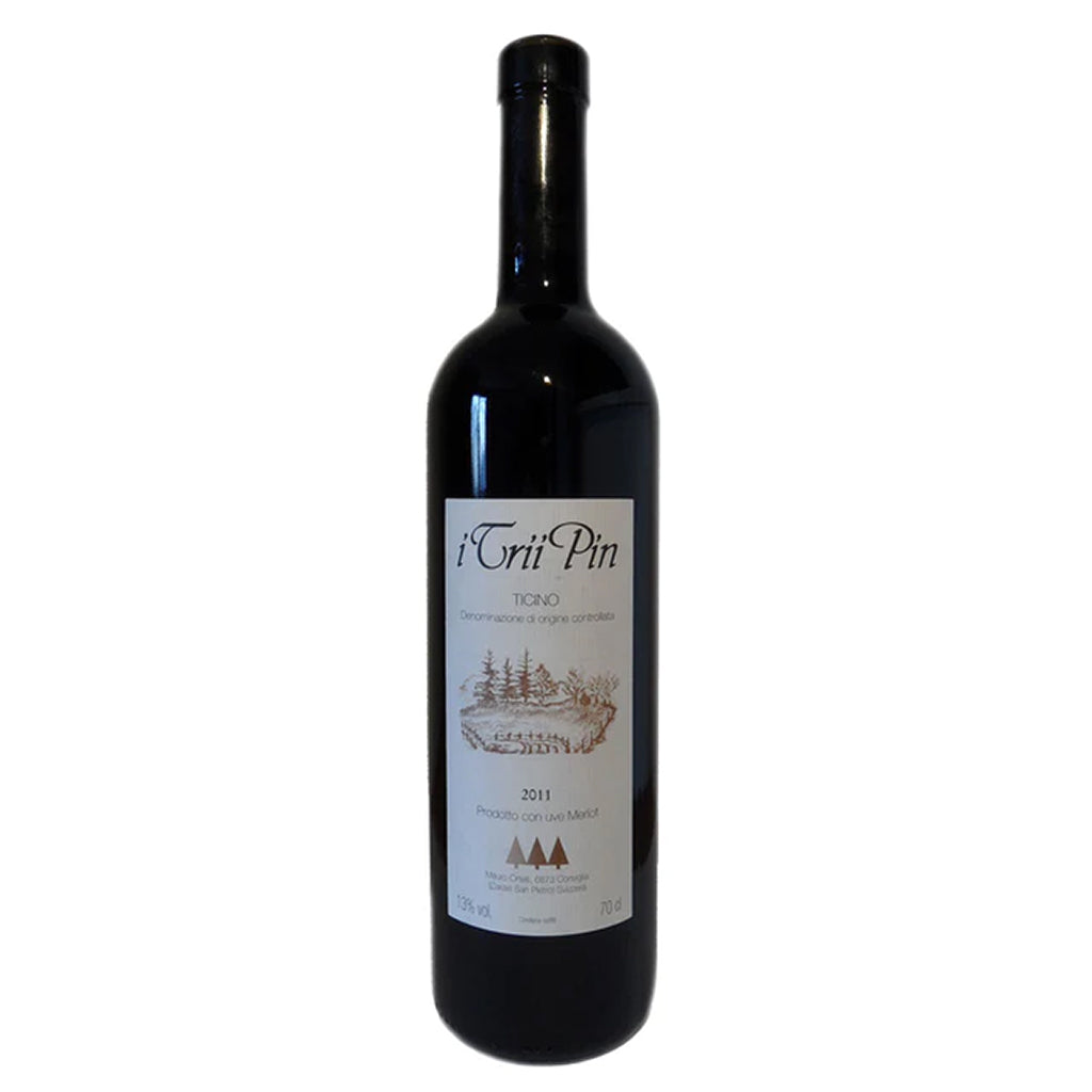 I Trii Pin Merlot Ticino DOC 75 CL