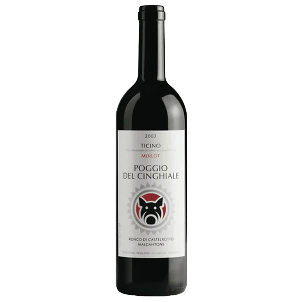 Poggio del Cinghiale Ronco di Castelrotto Ticino DOC 75 CL