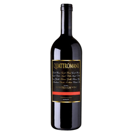 Quattromani Cuvée Merlot Ticino DOC 75 CL