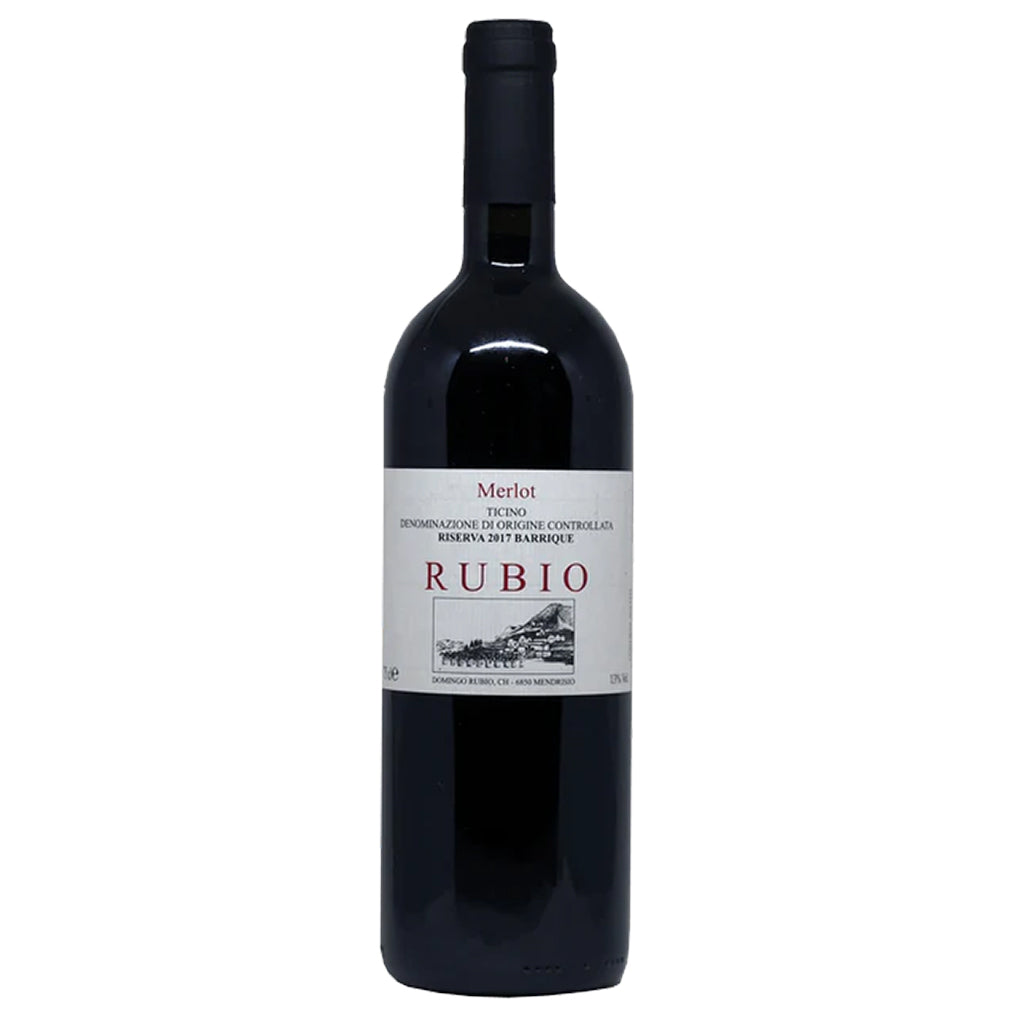 Rubio Riserva Bq Merlot Ticino DOC 75 CL