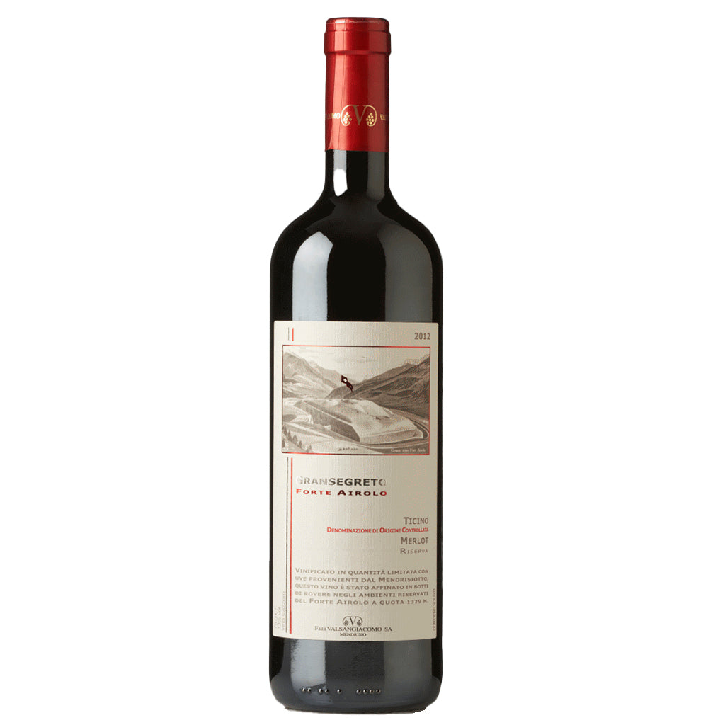 Gransegreto Riserva Merlot Ticino DOC 75 CL