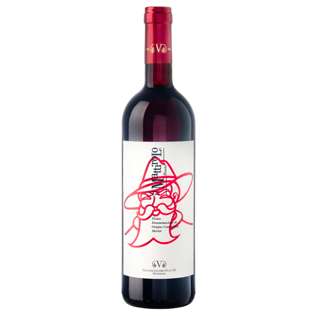Mattirolo Rosso Merlot Ticino DOC 75 CL