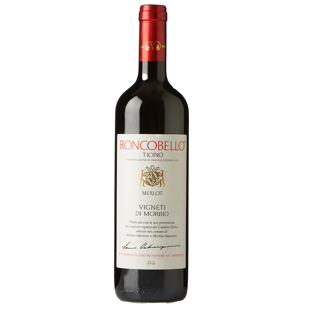 Roncobello di Morbio Riserva Merlot Ticino DOC 75 CL