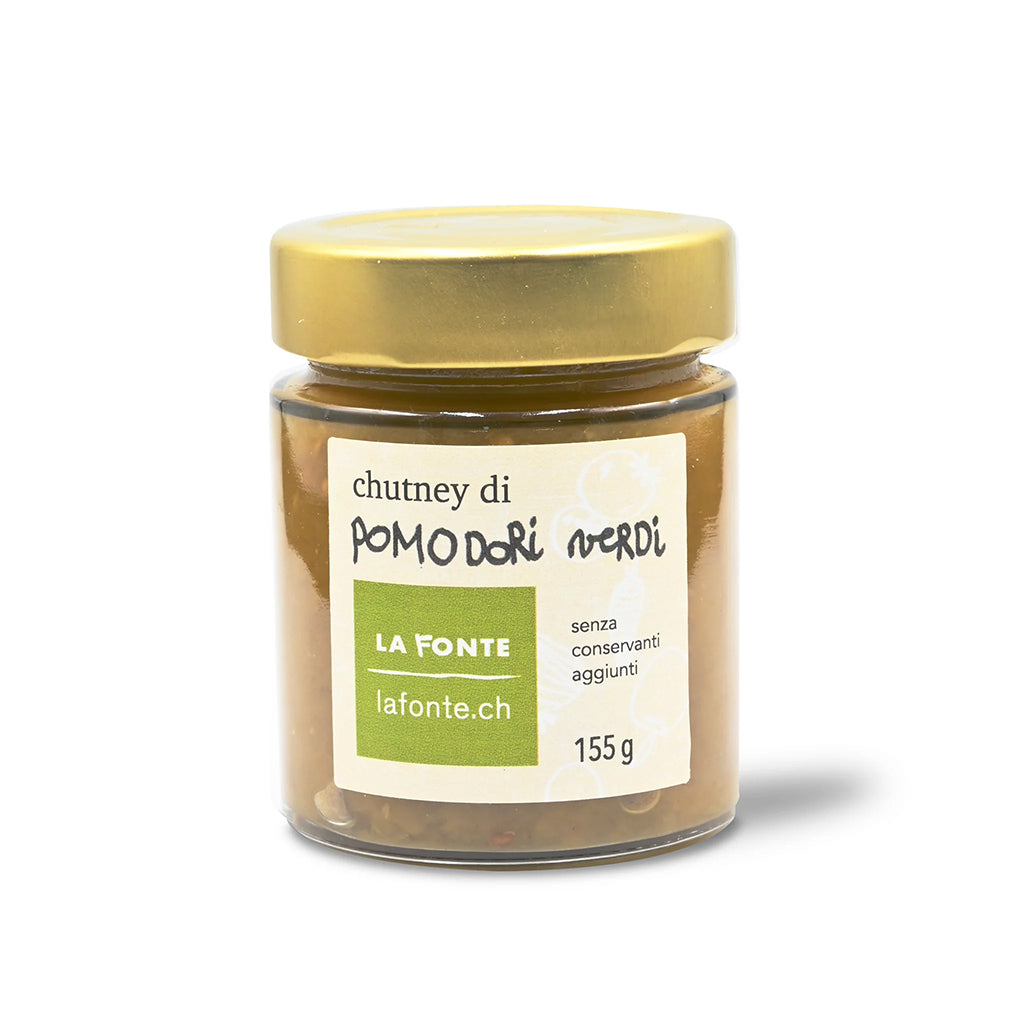 Chutney pomodoro verde 235 g Fattoria La Fonte