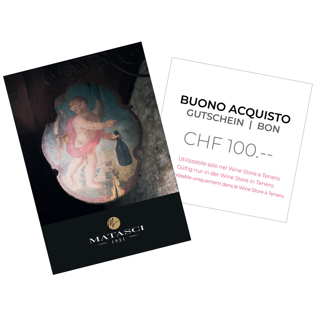 Voucher Buono Acquisto / Regalo utilizzabile solo a Tenero (Cartaceo)