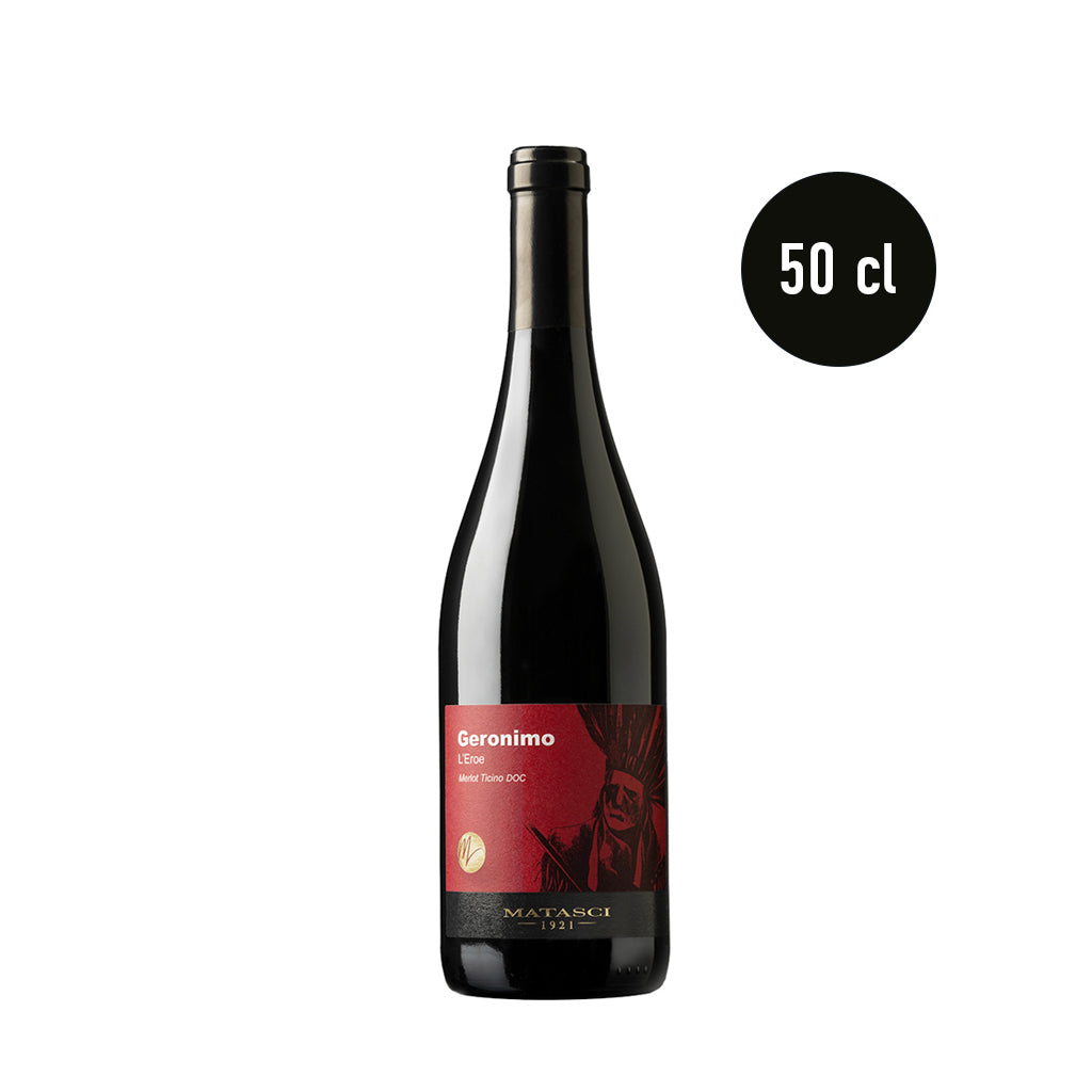 Geronimo Merlot Ticino DOC 50 CL