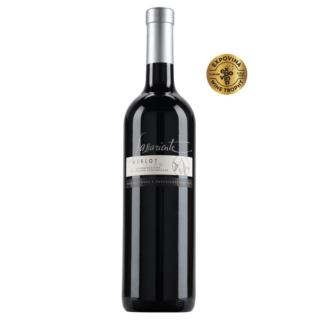 Sassariente Merlot Ticino DOC 75 CL