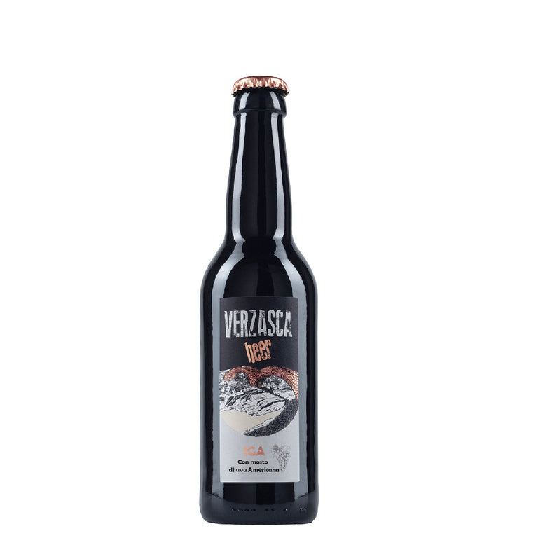 Birra Verzasca Beer IGA con Mosto d'uva Americana 33 CL