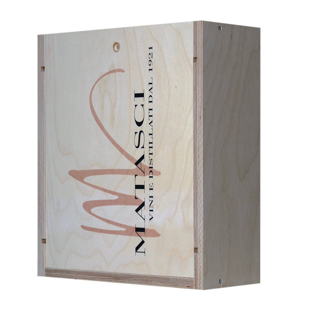 Cassetta LOGO Matasci da 3 bottiglie vuota 3x75 CL