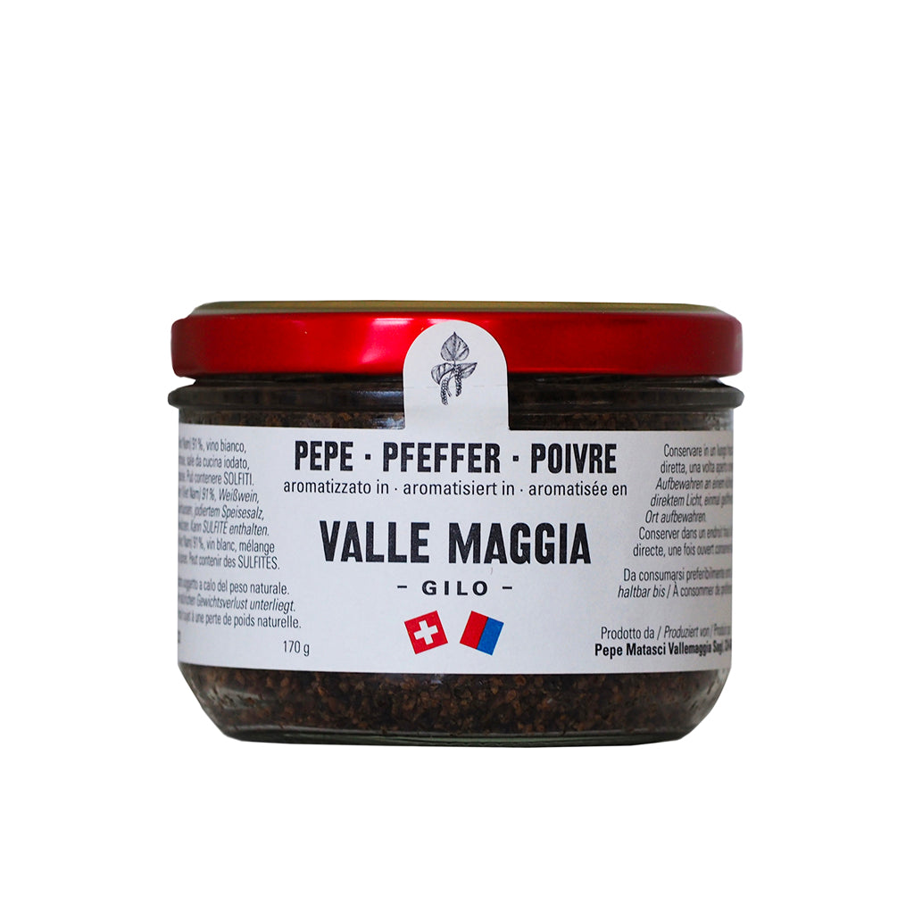 Poivre aromatisé en Vallemaggia 170 g